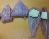 チーズイン☆やわらか揚げない☆ササミカツ作り方2写真