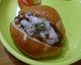 朝食に！キーマカレーでカレードック！作り方4写真