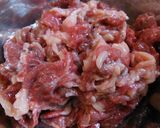 牛肉とピーマンセロリのオイスター炒め作り方1写真