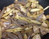 ＊こぼう*鶏肉*こんにゃくの炒め煮作り方3写真