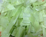 すぐできる！キャベツのだし炒め作り方1写真