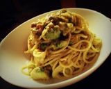 簡単！濃厚アボガドと明太子パスタ作り方4写真