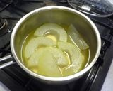 翡翠色☆冬瓜の海老餡かけ作り方5写真