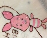 デコチョコ～ティガー&ピグレット♡作り方4写真
