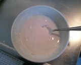 離乳食後期♡ヨーグルト消費の片栗粉もち作り方2写真