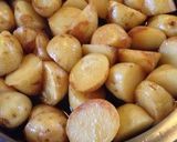 無水鍋でいもとお肉の甘辛煮作り方4写真