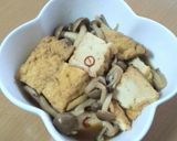 簡単☆厚揚げとしめじ煮☆作り方5写真