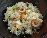 大根菜の塩漬けチャーハン作り方4写真