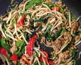 余り物で！野菜たっぷり挽肉味噌炒め作り方5写真
