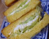にんじん入りの食パンで卵サンド作り方10写真