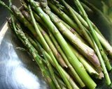 アスパラとほうれん草のスープ作り方1写真