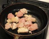 鶏むね肉とチンゲン菜の塩昆布炒め作り方3写真