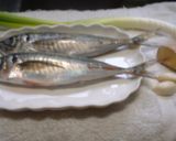揚げ鯵の香味煮作り方1写真