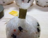 簡単ハロウィンおにぎり作り方3写真