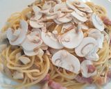 【豪華だけど簡単】きのこクリームパスタ作り方8写真
