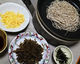 牛ごぼうで瓦そば風作り方3写真