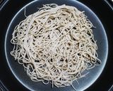 牛ごぼうで瓦そば風作り方4写真