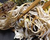 牛ごぼうで瓦そば風作り方8写真
