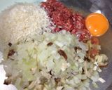 大根おろしで和風煮込みハンバーグきのこ入作り方2写真