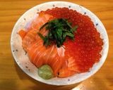 イクラとサーモンの親子丼作り方11写真