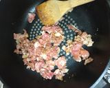 レタスと豚肉の味噌チーズ炒め作り方2写真