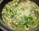 ザーサイと豆苗のスープ作り方5写真