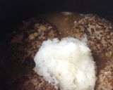 大根おろしで和風煮込みハンバーグきのこ入作り方6写真