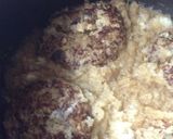 大根おろしで和風煮込みハンバーグきのこ入作り方7写真