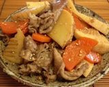 豚肉と筍の甘辛煮作り方6写真