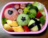 『でこふり』で☆三色おむすび弁当☆作り方2写真