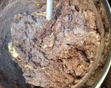 くるみとオレンジピールのチョコパウンド作り方5写真