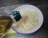 お茶漬けの素×素麺（大人向けで和え麺風）作り方6写真