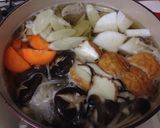 寒い季節に♪ほっこりふっくら牡蠣鍋作り方6写真