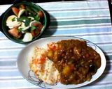人参ご飯☆シンプル簡単☆色鮮やか栄養満点作り方4写真