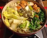 寒い季節に♪ほっこりふっくら牡蠣鍋作り方9写真