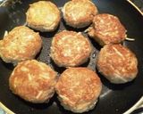鶏とモヤシの味噌ハンバーグ作り方5写真