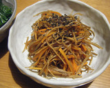 やっぱり手作り☆ごぼうのきんぴら作り方8写真