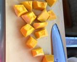 簡単☆かぼちゃサラダ作り方1写真