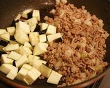 茄子のドライカレー作り方2写真