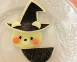 *ハロウィン*キャラ弁*くまの魔女クマ女作り方4写真