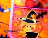 *ハロウィン*キャラ弁*くまの魔女クマ女作り方5写真