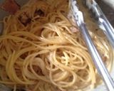 納豆パスタカルボナーラ仕立て作り方8写真