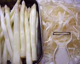 ホワイトアスパラガスのレモンバターソース作り方1写真