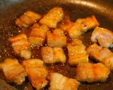 厚切りで！こってり♡スタミナ豚バラ丼作り方3写真