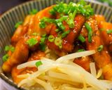 厚切りで！こってり♡スタミナ豚バラ丼作り方4写真