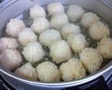 ふわっモチ♪イカと海老のもち米シュウマイ作り方7写真