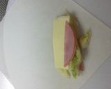 レタスチーズ春巻き作り方2写真