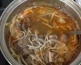 あつあつすじ肉のカルビ風スープ作り方3写真