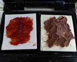 ホットサンドで超簡単！スイーツパイサンド作り方2写真