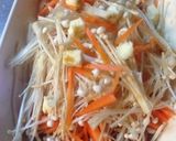 鮭と野菜のバター醤油レンジ蒸し作り方2写真